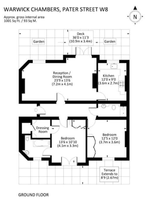 Kensington Apartment, Breakfast, 2 Baths Londres Extérieur photo